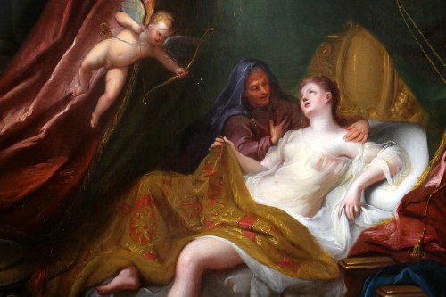 Tableaux et dessins Tableaux XVIIIe siècle - Danaé et la pluie d’or - Jean-François de Troy (1679-1752) et atelier