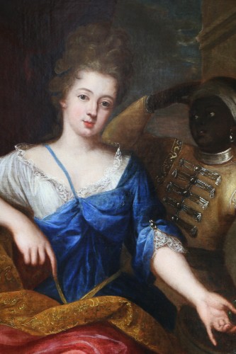 Attribué à Alexis Simon Belle (1674-173) - Louise Hippolyte Grimaldi - Galerie PhC