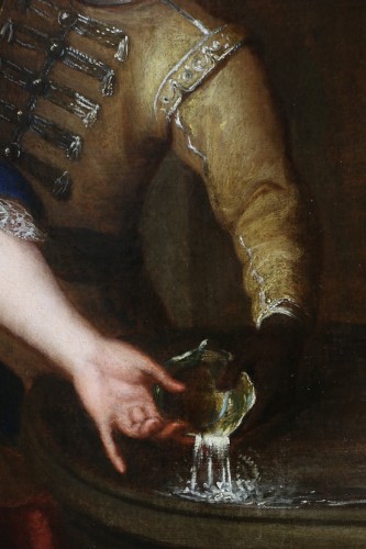 Attributed to Alexis Simon Belle (1674-173)  - Louise Hippolyte Grimaldi,  - Louis XIV