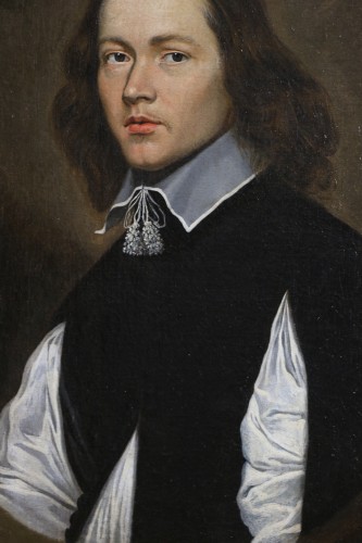 Paintings & Drawings  - Portrait of a young man, attributed to Bartholomeus van der Helst (1613-1670)