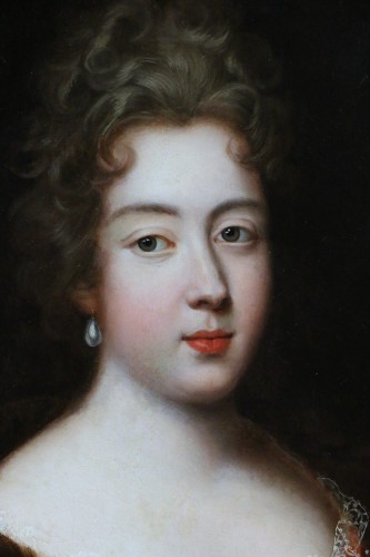 Portrait de Marie Anne de Bourbon, attribué à François de Troy (1645 ; 1730) - Galerie PhC