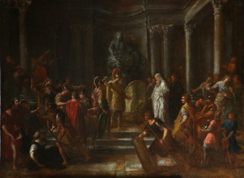 French school around 1700, Alexander the Great and the Gordian knot