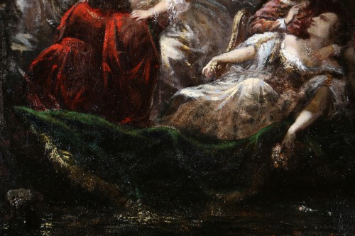 French School, Circle Of Eugène Isabey, Venetian Festivals.  - Napoléon III