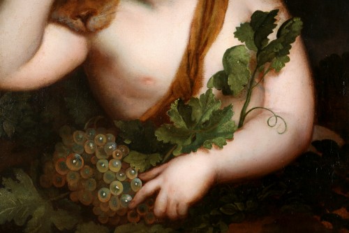 XVIIe siècle - Le grand Dauphin en Dionysos, attribué à Jean Nocret (1615 - 1672)