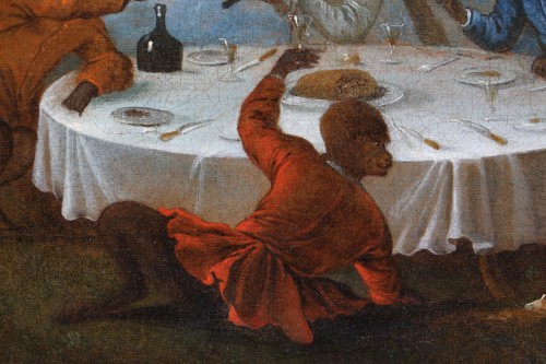 Singerie, le déjeuner champêtre vers 1730/40, attribué à Christophe Huet (1700-1759)  - Galerie PhC