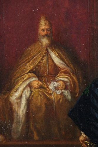 Joseph-nicolas Robert-fleury (1797-1890) Le Doge Grimani reçoit l'Ambassadeur - Napoléon III