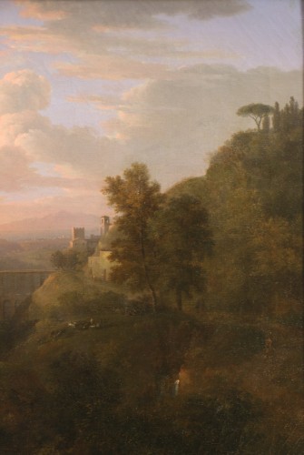 Antiquités - Roman countryside, attributed to Nicolas-Didier Boguet (1755-1839)