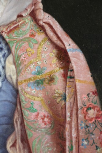 XIXe siècle - Portrait de Sarah Bernhardt (1844-1923) costumée en Dona Sol dans Hernani.