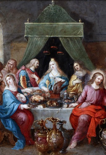 Paintings & Drawings  - Frans Franken II (1581-1641) and workshop, The Wedding at Cana 