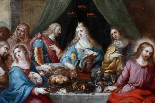 Louis XIII - Frans Franken II (1581-1641) and workshop, The Wedding at Cana 