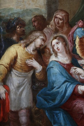 Antiquités - Frans Franken II (1581-1641) and workshop, The Wedding at Cana 
