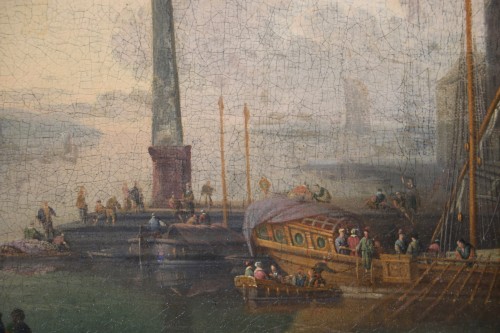 Maritime Capriccio, attributed to Adriaen Manglard (1695-1760)  - 