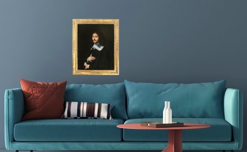 Antiquités - Philippe de Champaigne (1602-1674) atelier. Portrait présumé de Noel Bullion.