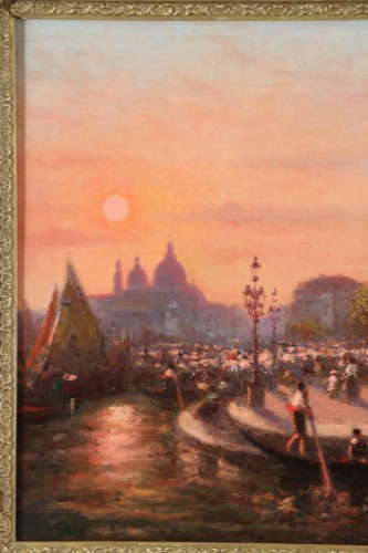 Joaquim de Miró i Argenter (1849-1914) Venice. - Paintings & Drawings Style 