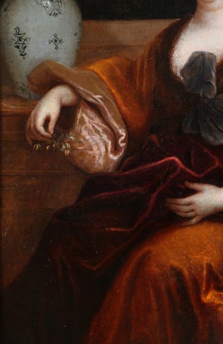 Nicolas de Largillierre ou Largillière (1656-1746) atelier. Portrait d’une dame de qualité - Galerie PhC