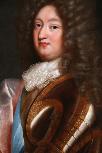 Antiquités - Portrait of the Grand Dauphin,  attributed to Alexis Simon Belle (1674-1734)