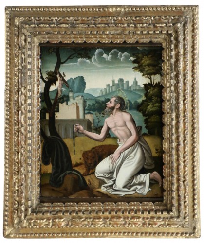French school from the beginning of the 16th - Saint Jerome circa 1530
