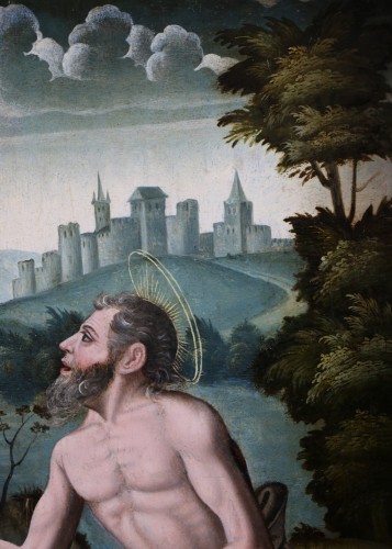 French school from the beginning of the 16th - Saint Jerome circa 1530 - Renaissance