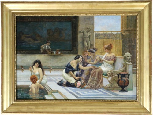 Emilio Vasarri (1826–1928) — An Afternoon at the Baths