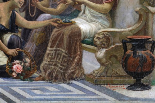 Emilio Vasarri (1826–1928) — An Afternoon at the Baths - 