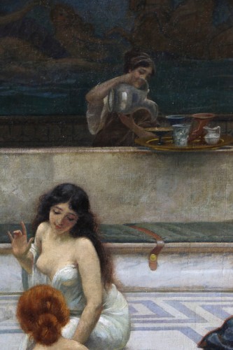 Emilio Vasarri (1826–1928) — An Afternoon at the Baths - Napoléon III