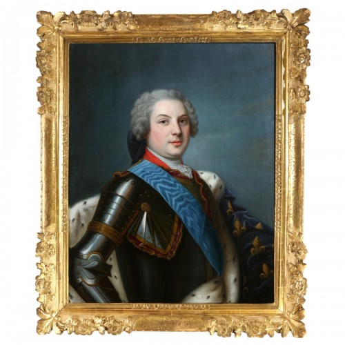 Louis Michel van Loo (1707-1771) et atelier - Portrait du dauphin de France vers 1760.