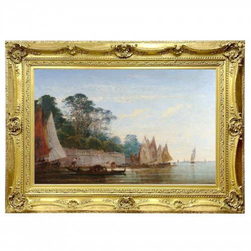 Félix Ziem (1821-1911), Venice, the French Gardens