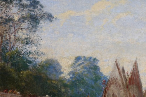 Napoléon III - Félix Ziem (1821-1911), Venice, the French Gardens