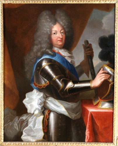 Grand portrait du Grand Dauphin, atelier de Hyacinthe Rigaud vers 1700 - Galerie PhC