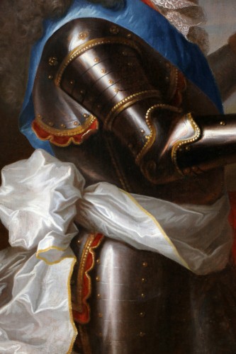 Grand portrait du Grand Dauphin, atelier de Hyacinthe Rigaud vers 1700 - Louis XIV