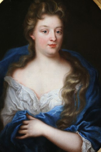 Pierre Mignard (1612-1695) et atelier - Portrait d’une dame de qualité vers 1680 - Galerie PhC