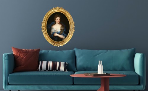 Pierre Mignard (1612-1695) et atelier - Portrait d’une dame de qualité vers 1680 - Louis XIV