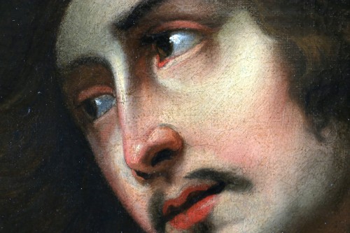 Louis XIII - Ecole caravagesque vers 1630, portrait d’un jeune berger