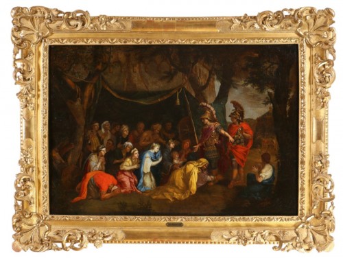 École française vers 1680–1700, la tente de Darius d’après Charles Lebrun