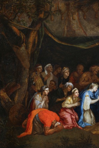 École française vers 1680–1700, la tente de Darius d’après Charles Lebrun - Louis XIV