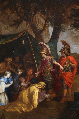Antiquités - École française vers 1680–1700, la tente de Darius d’après Charles Lebrun