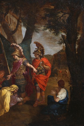 Antiquités - École française vers 1680–1700, la tente de Darius d’après Charles Lebrun