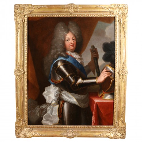 Grand portrait du Grand Dauphin, atelier de Hyacinthe Rigaud vers 1700