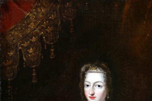 17th century - Portrait of Queen of Sweden c1661 attributed to David Klöcker Ehrenstrahl (1629-1698)