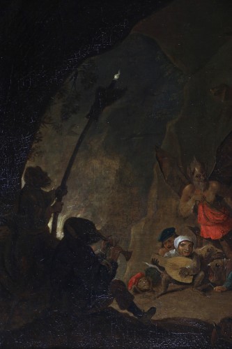 Workshop of David Teniers the Younger (1610–1690) The Rich Man Led to Hell - 
