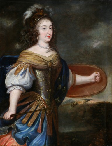 Anne-Marie-Louise d’Orléans, attributed to Henri and Charles Beaubrun c1660 - Paintings & Drawings Style Louis XIV