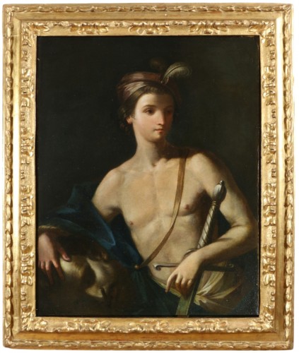 David et Goliath - Ecole florentine, vers 1625-1635 attribué à Francesco Lupicini