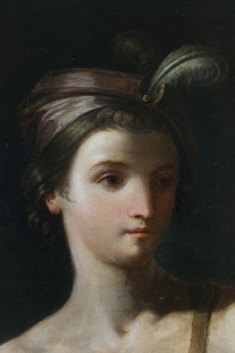 David et Goliath - Ecole florentine, vers 1625-1635 attribué à Francesco Lupicini - Galerie PhC