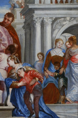Venise, vers 1710–1720, Marc et Marcellin conduits au martyre d’après Véronèse - Louis XIV