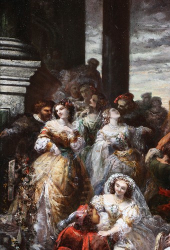 Napoléon III - A Venetian Festival, attributed to Faustin Besson (1821–1882)