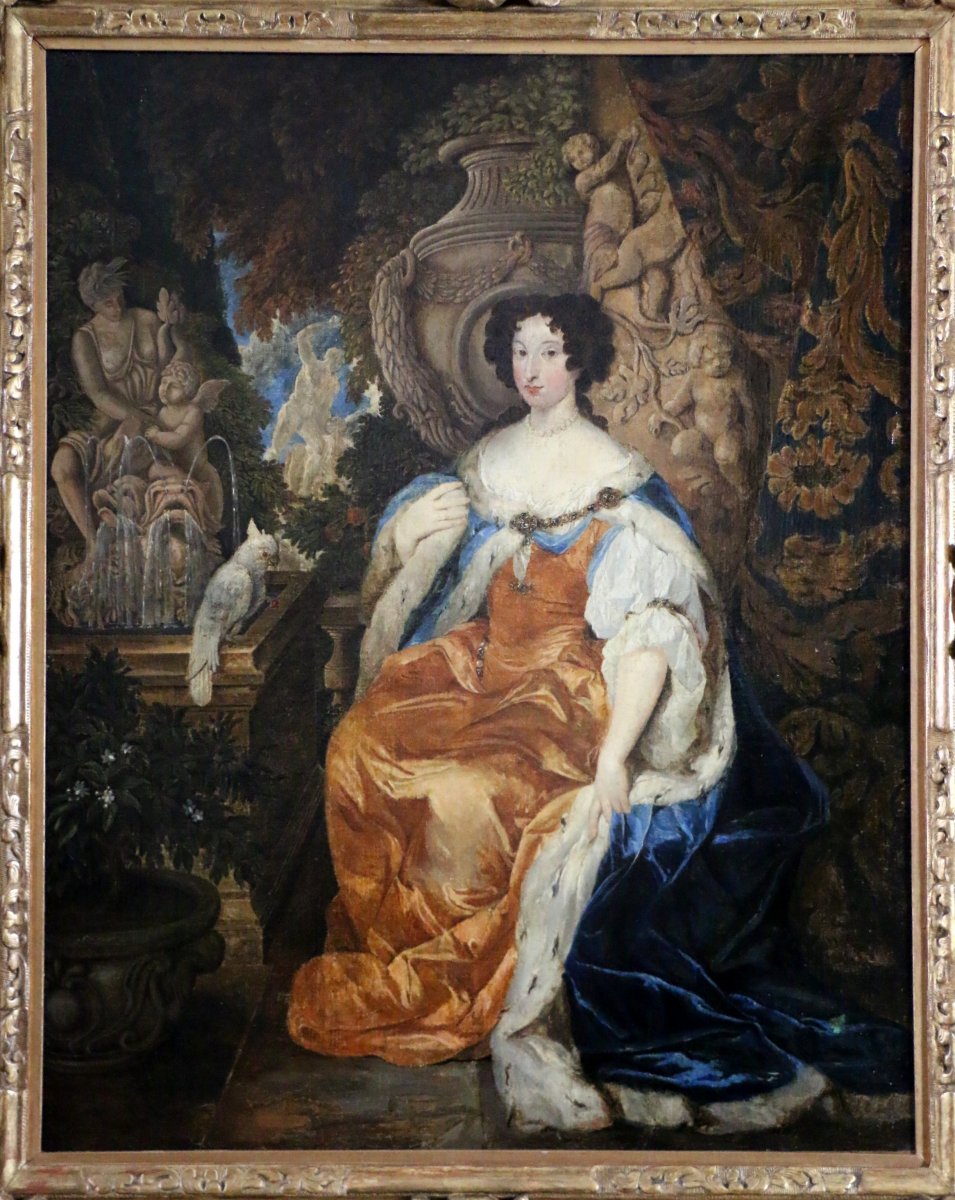 Portrait of Queen Mary II of England (1662-1694).