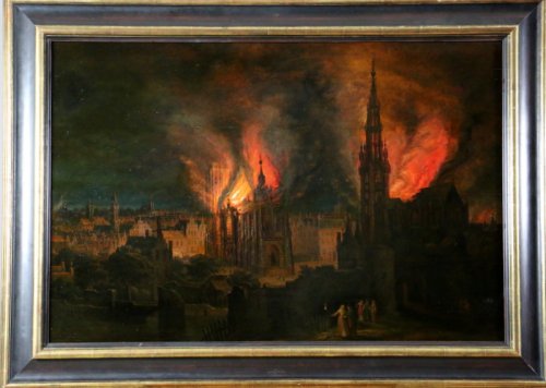 Ecole flamande du XVIIe - Les van Heil père et fils (Daniel et Theodor) attribuée