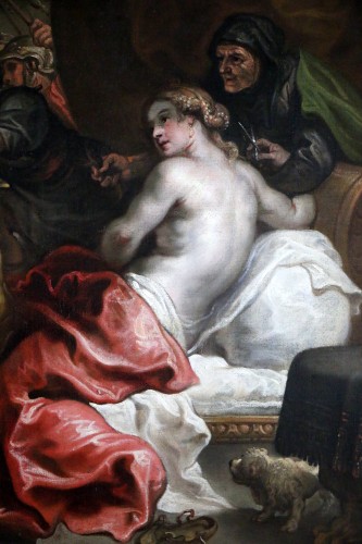Simon De Vos (anvers 1603 – 1676)  - L'arrestation de Samson - Galerie PhC