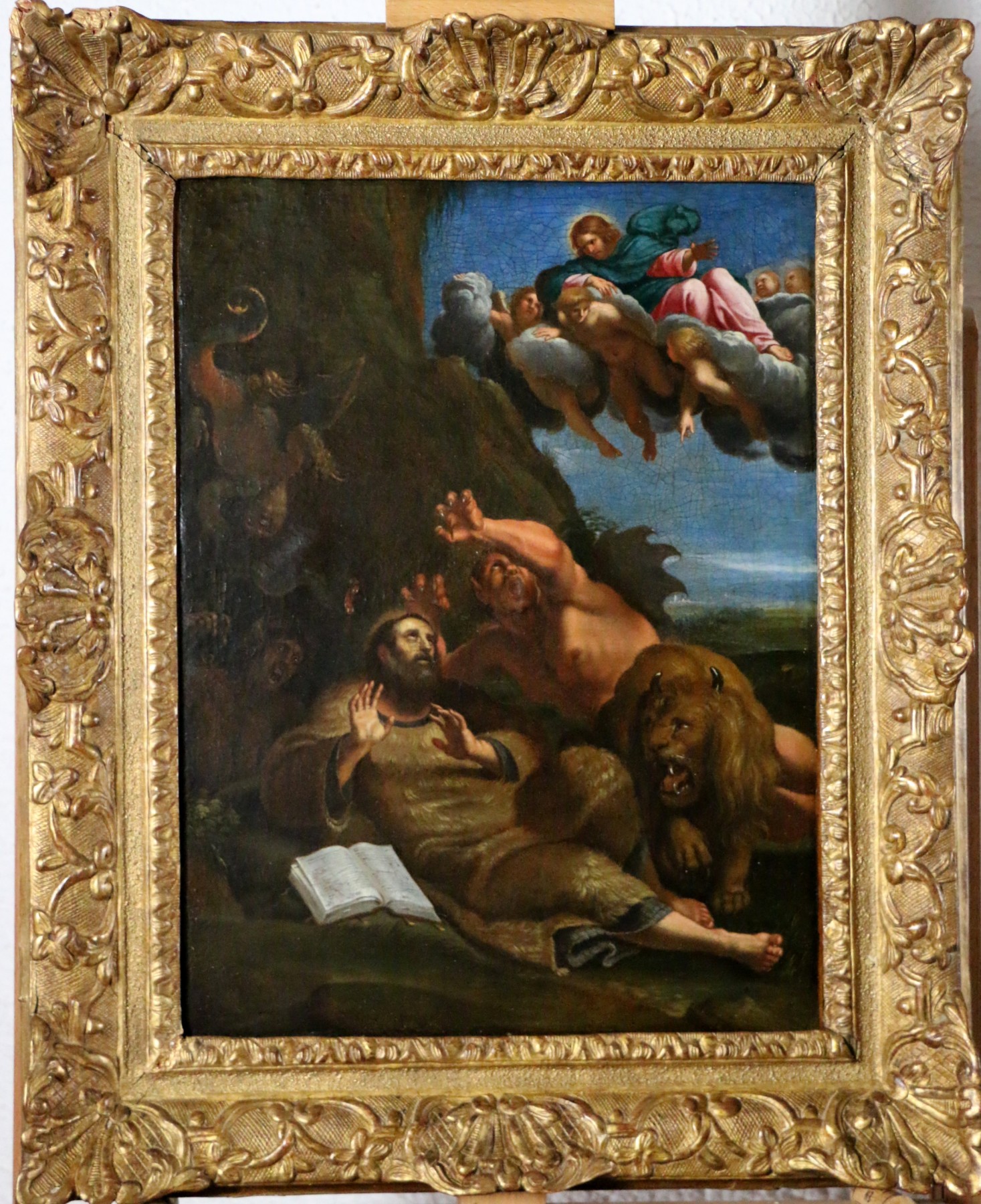 The temptation of St. Anthony - School Annibale Carracci (1560-1609)