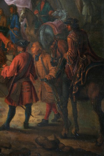 Louis XIV - Jean Baptiste Martin des batailles (1659, 1735) - L'armée de Louis XIV en campement